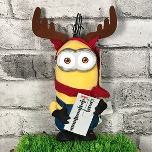 Minions Animated Dancing Musical Christmas Kevin Plush 13”